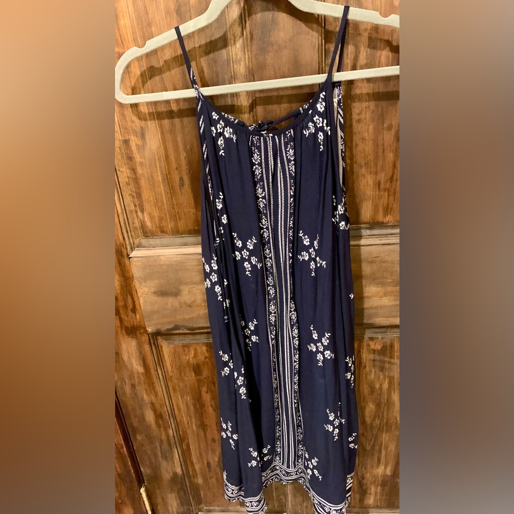 Maurices Navy Floral Dress